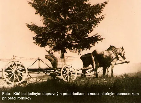 Podhorie - História - oranie